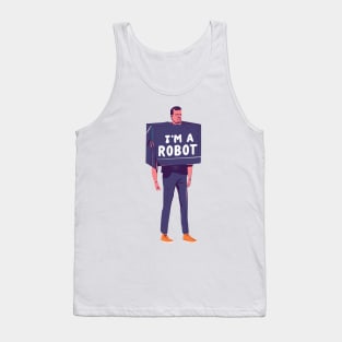 I'm a robot Tank Top